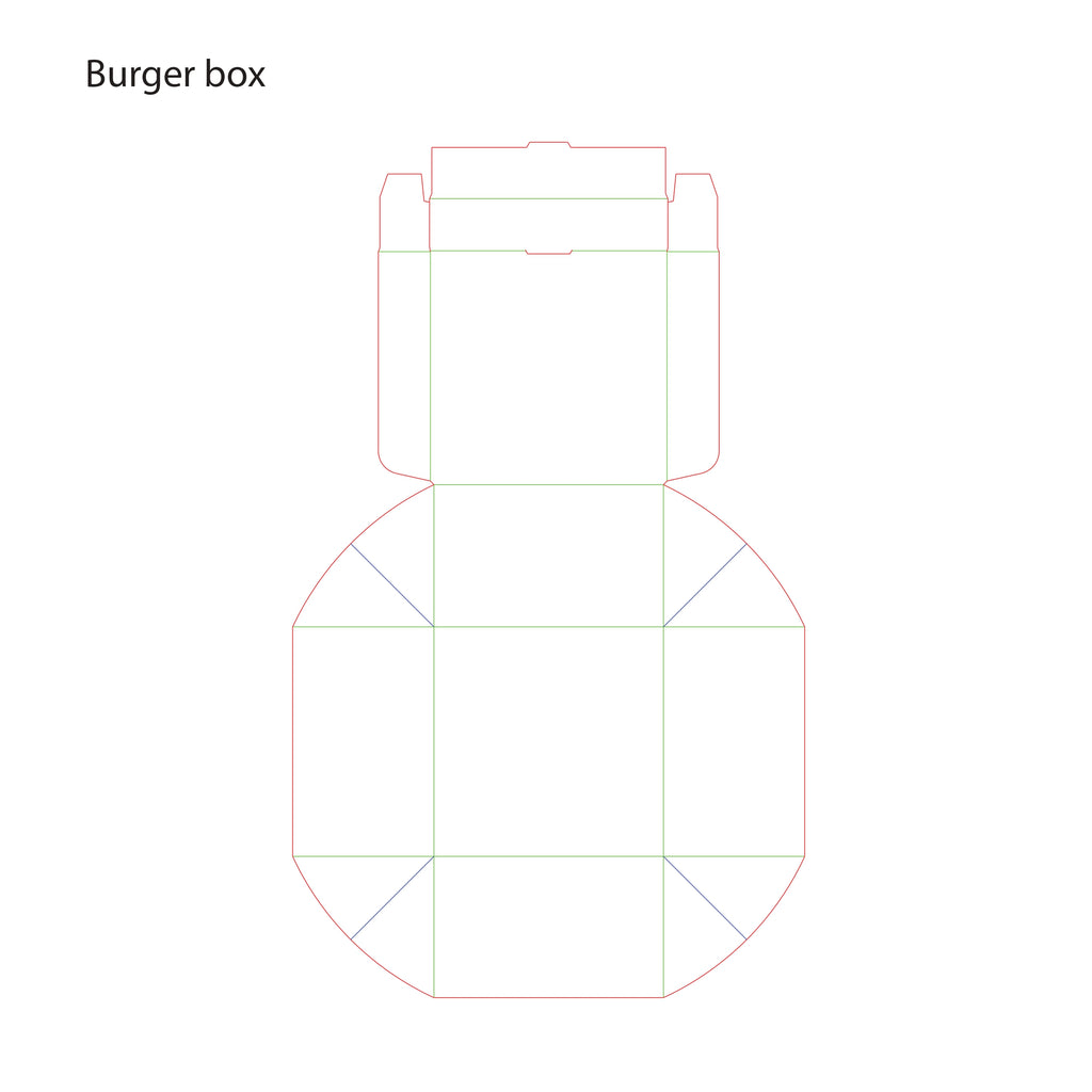 Custom Burger Box