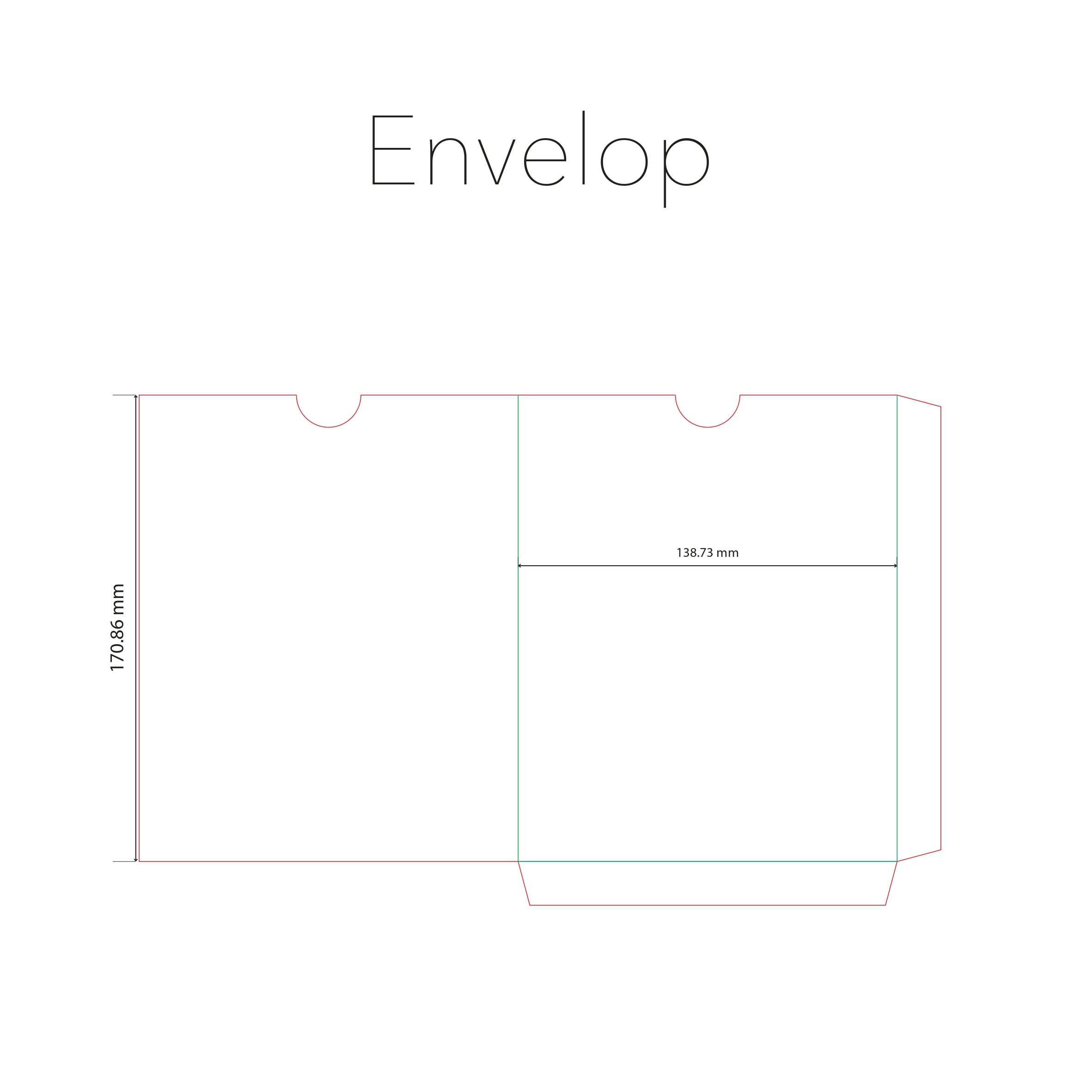 Envolope + Invitation card